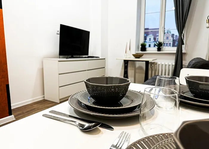 1min Walk To Market Square, Beautiful Views! Stylish 1br Kitchen * Wroclaw